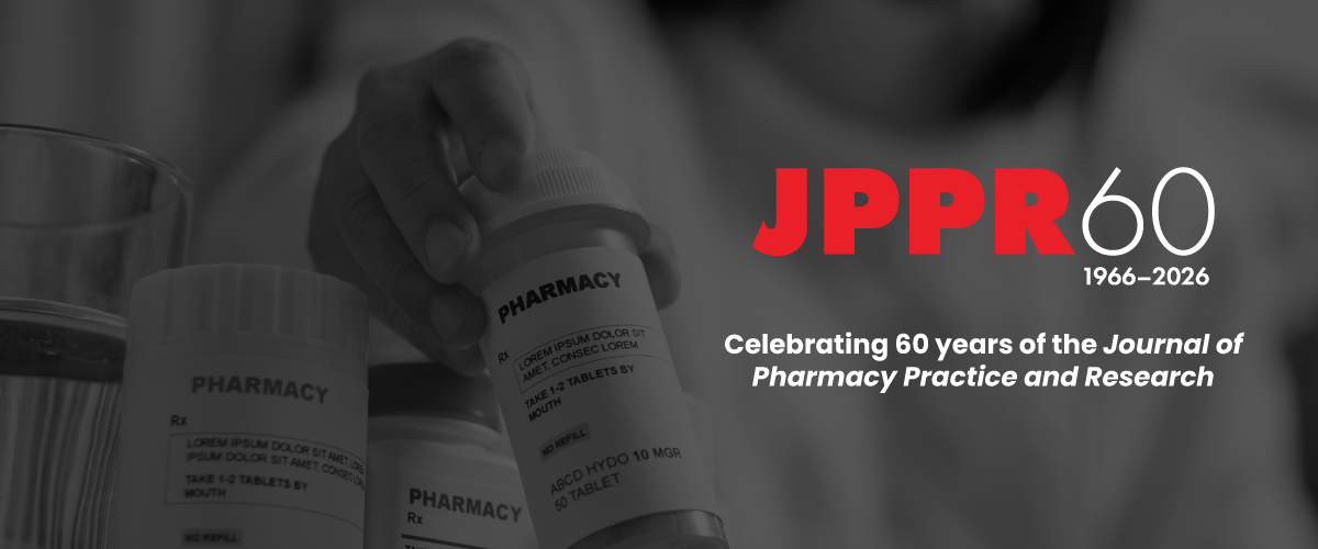 Landmark JPPR issue highlights medication safety in 60th year